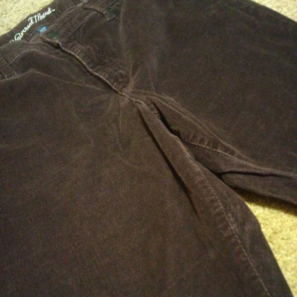 Brown corduroy Universal Thread size 18/34R stretchy - Picture 3 of 7